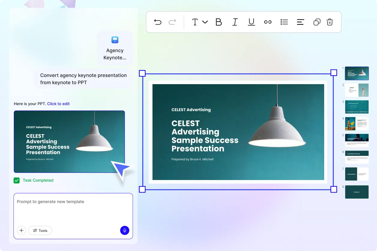 Free AI Keynote to PPT Generator | Convert Keynote to PowerPoint Online Free AI Keynote to PPT Generator | Convert Keynote to PowerPoint Online